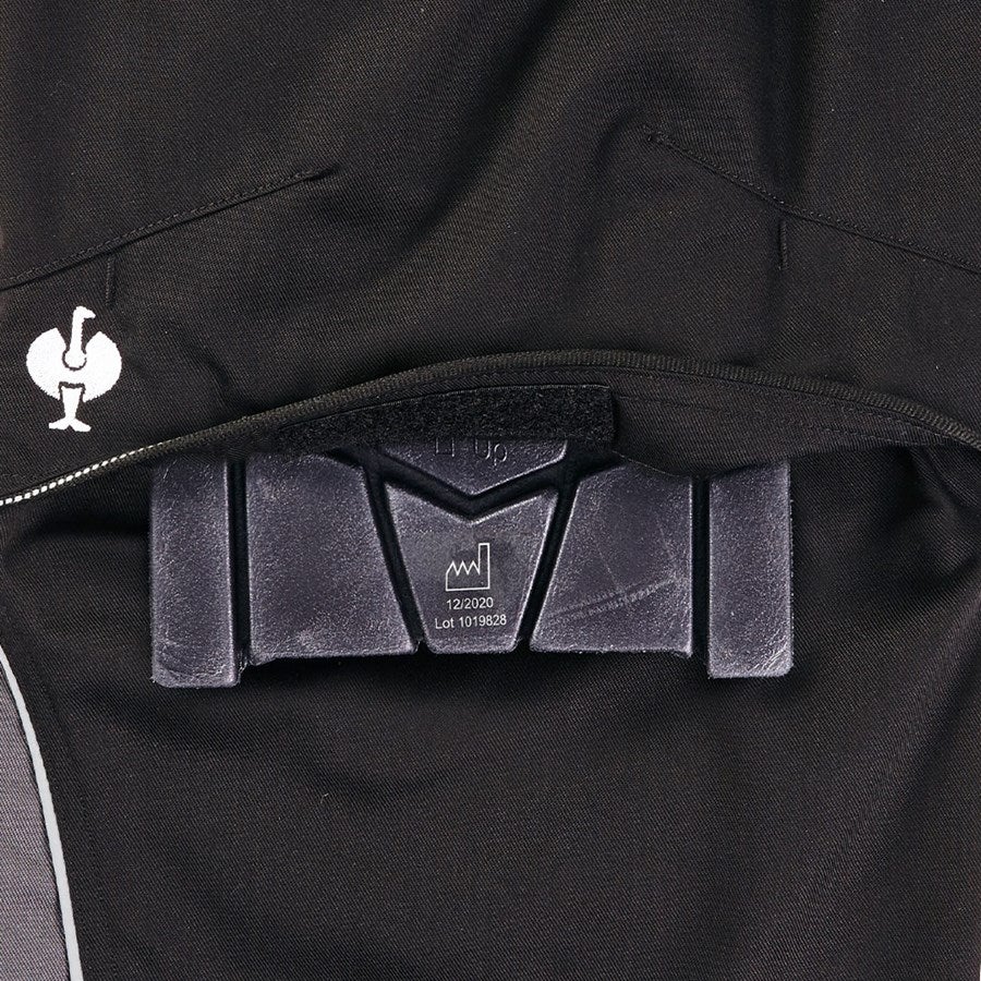 Detailed image Trousers e.s.active black/anthracite