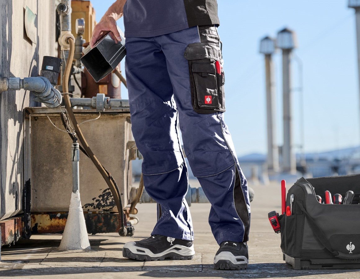 Main action image Trousers e.s.active navy/black