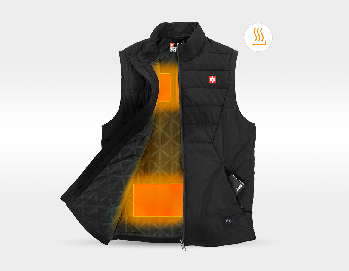 Additional image 1 Heated bodywarmer e.s.ambition black