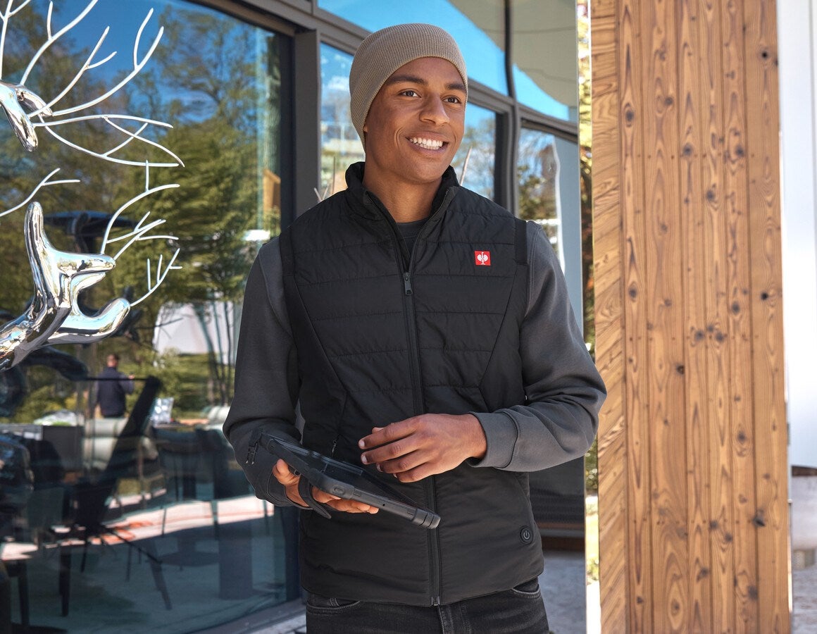 Main action image Heated bodywarmer e.s.ambition black