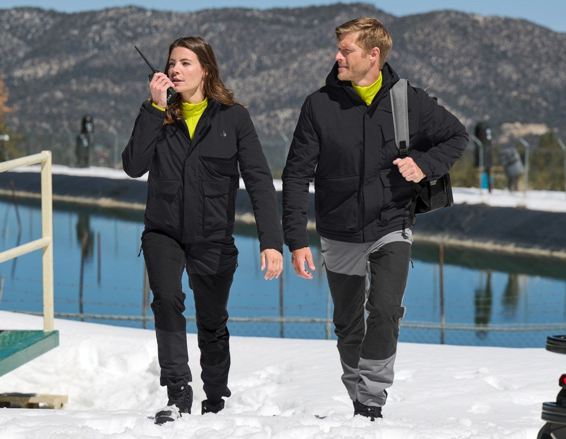 Additional image 3 Hybrid functional trousers e.s.trail basaltgrey/acid yellow