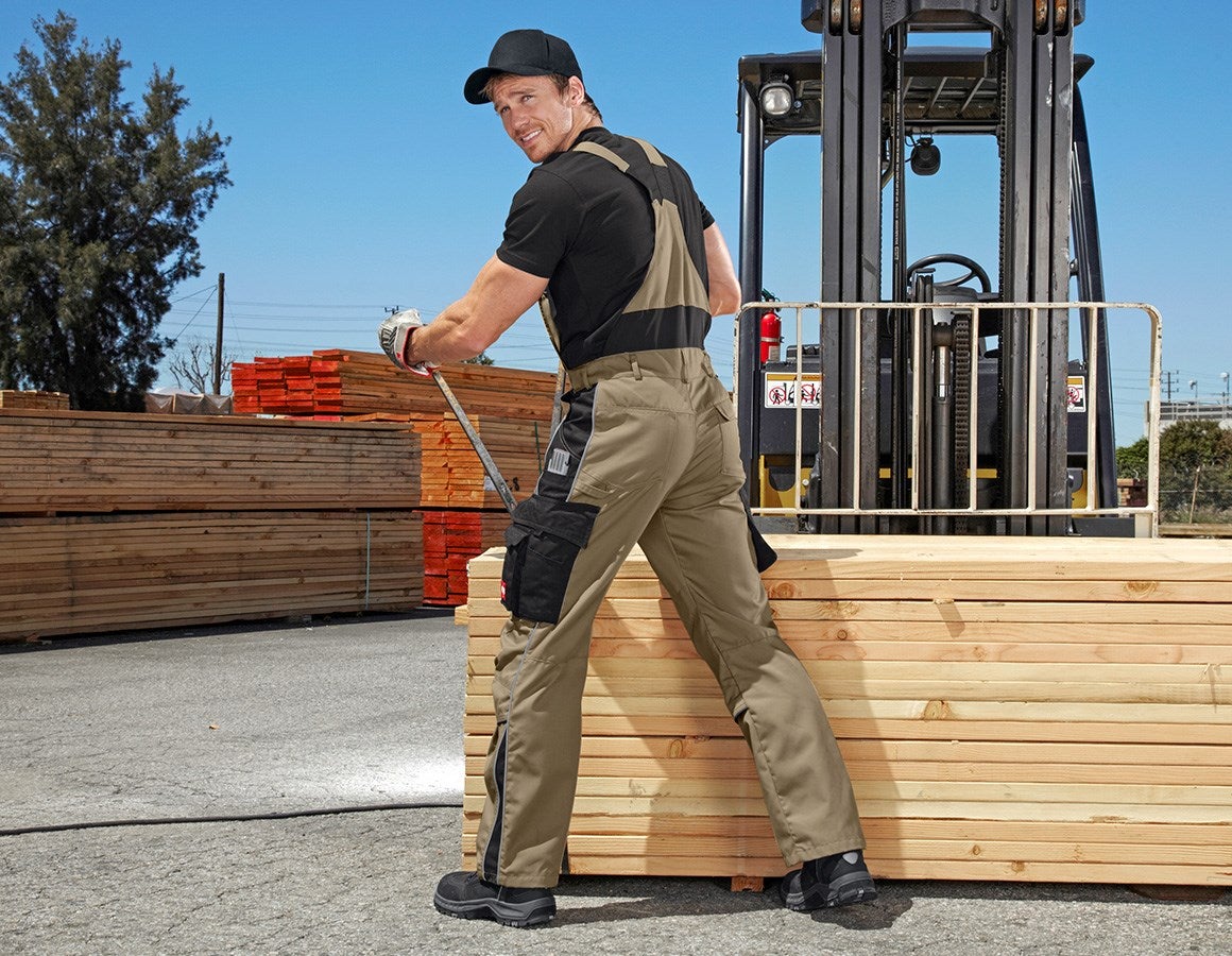 Additional image 3 Bib & Brace e.s.active khaki/black