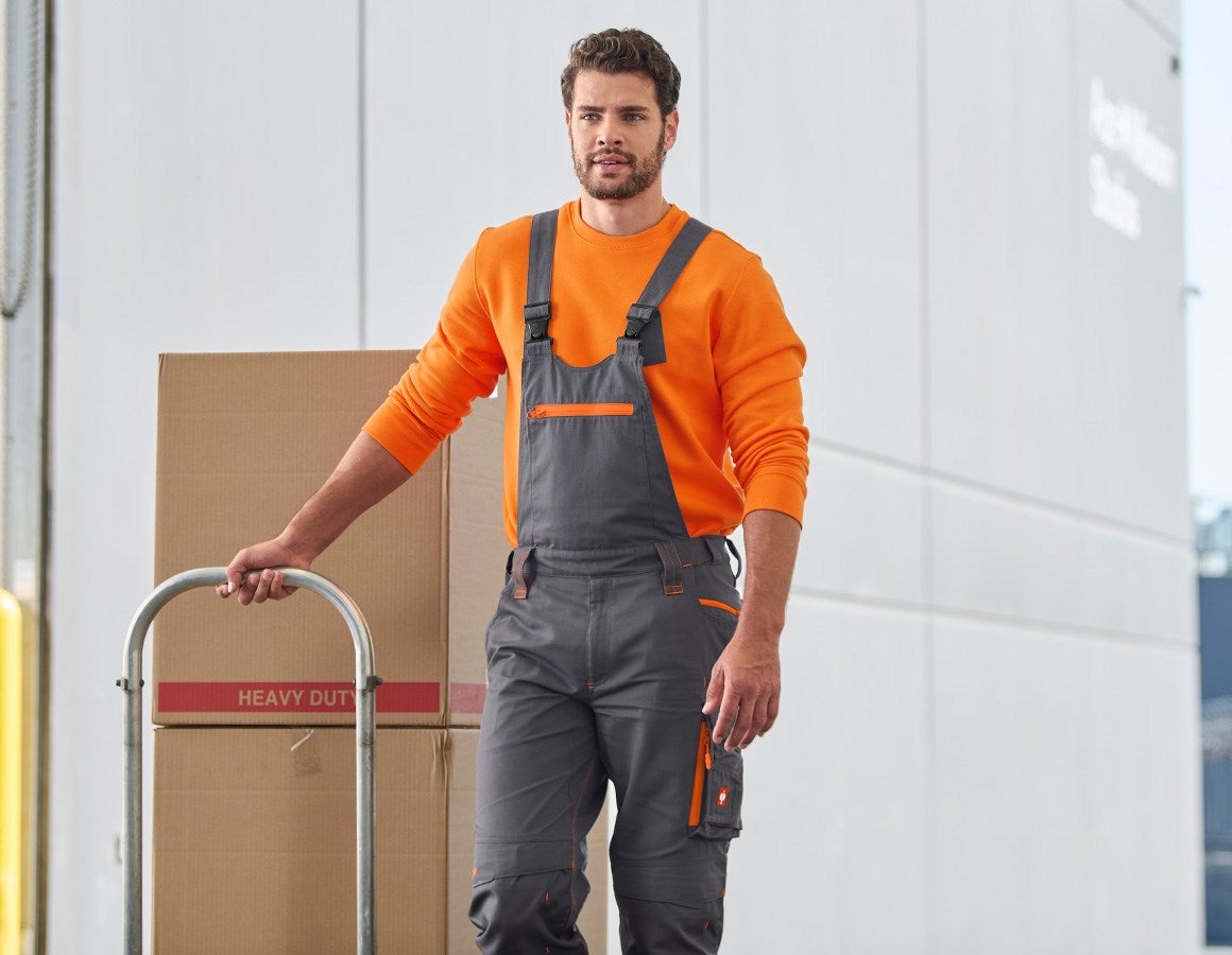Additional image 3 Bib & brace e.s.motion 2020 anthracite/high-vis orange