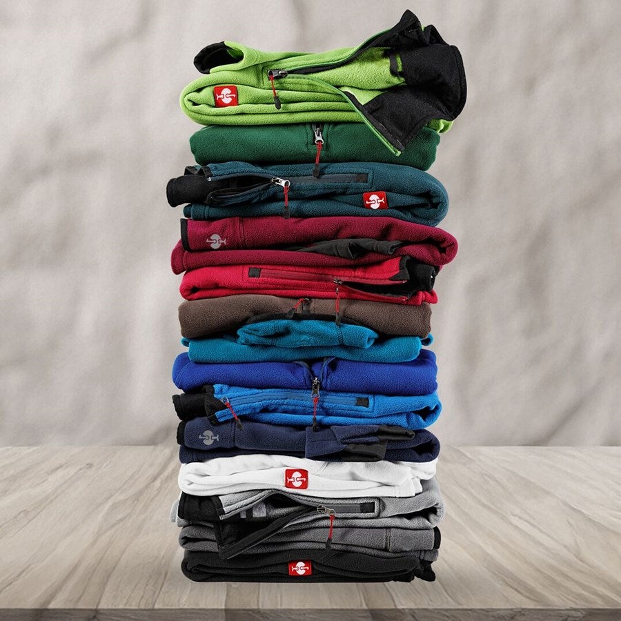 Detailed image Microfleece troyer dryplexx® micro black