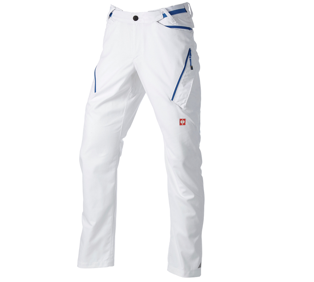 Primary image Multipocket trousers e.s.ambition white/gentianblue