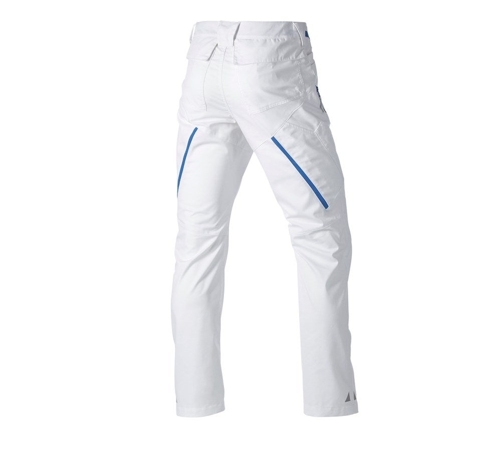 Secondary image Multipocket trousers e.s.ambition white/gentianblue