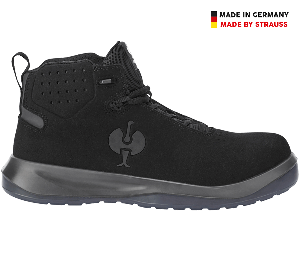 Primary image S1P Safety shoes e.s. Banco mid black/anthracite