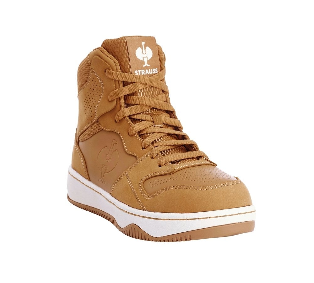 Secondary image S1P Safety boots e.s. Eindhoven mid almondbrown