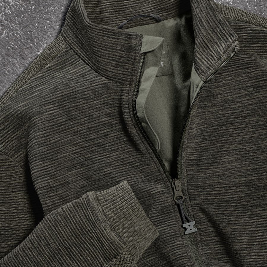 Detailed image Knitted jacket e.s.motion ten disguisegreen