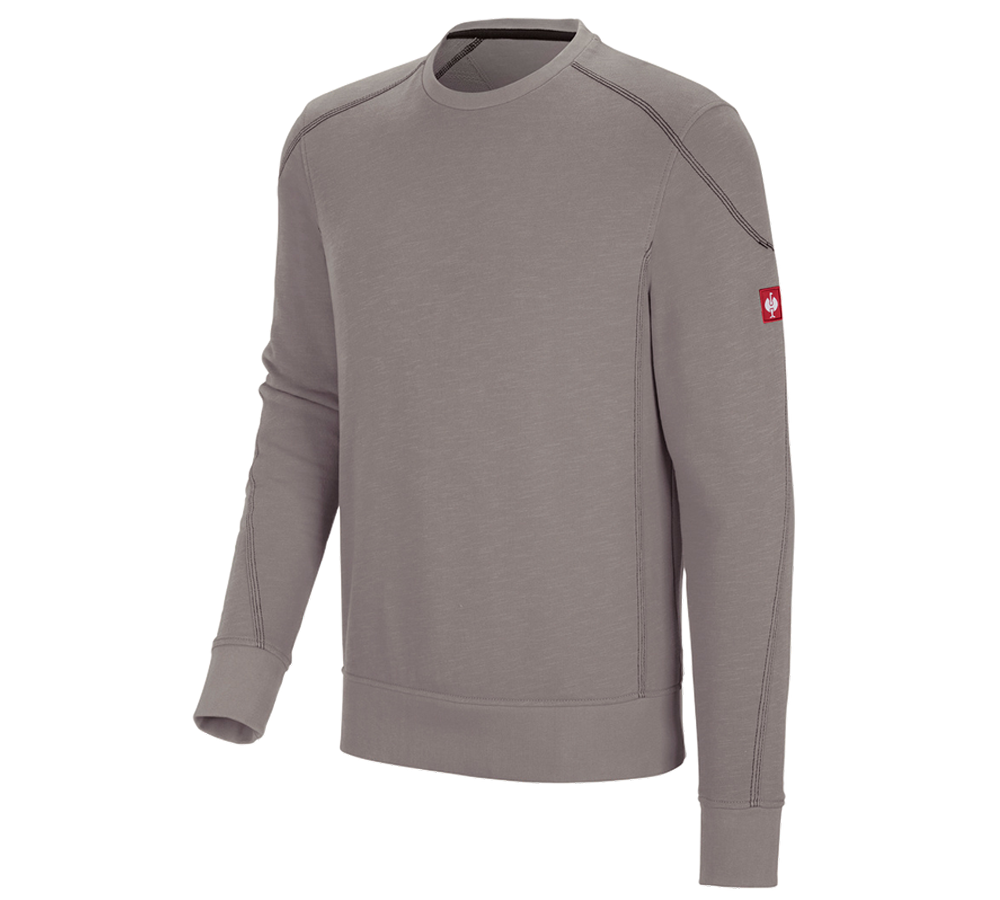 Primary image Sweatshirt cotton slub e.s.roughtough ash