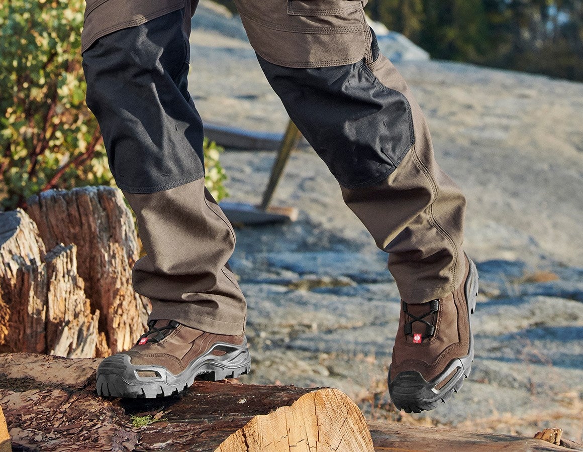 Additional image 1 e.s. S3 Safety boots Nembus mid bark