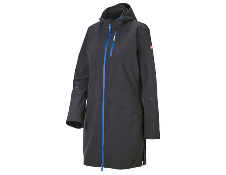 Primary image 3 in 1 functional jacket e.s.ambition, ladies' graphite/gentianblue