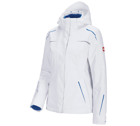 Primary image 3 in 1 functional jacket e.s.motion 2020, ladies' white/gentianblue