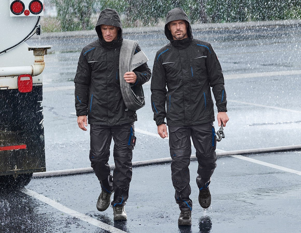 Additional image 3 3 in 1 functional jacket e.s.motion 2020, men's graphite/gentianblue