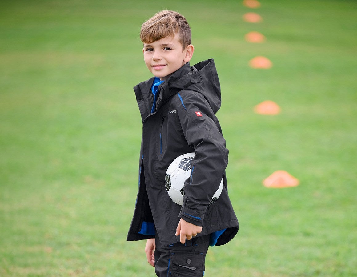 Additional image 2 3 in 1 functional jacket e.s.motion 2020,  childr. graphite/gentianblue