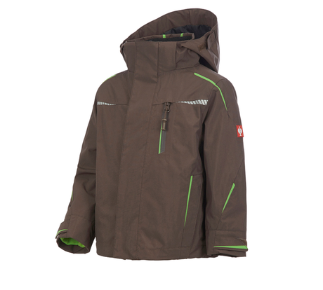 Primary image 3 in 1 functional jacket e.s.motion 2020,  childr. chestnut/seagreen