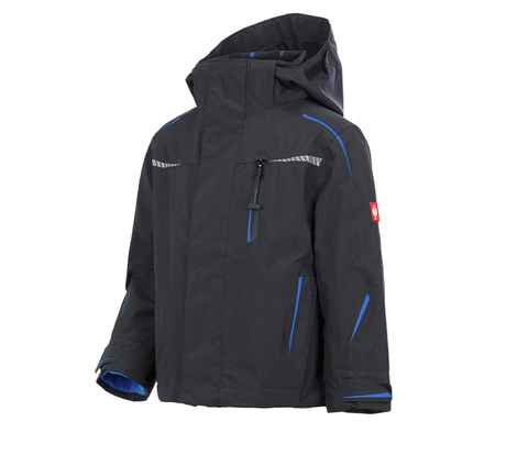 Primary image 3 in 1 functional jacket e.s.motion 2020,  childr. graphite/gentianblue