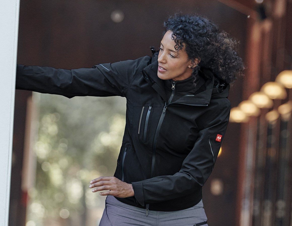 Main action image 3 in 1 functional jacket e.s.vision, ladies' black