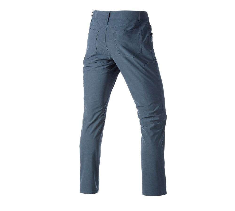 Secondary image 5-pocket work trousers Chino e.s.work&travel ironblue