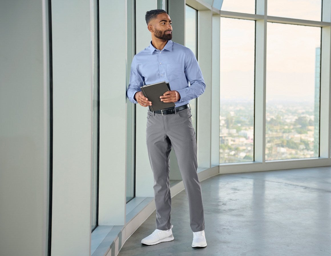 Additional image 1 5-pocket work trousers Chino e.s.work&travel basaltgrey