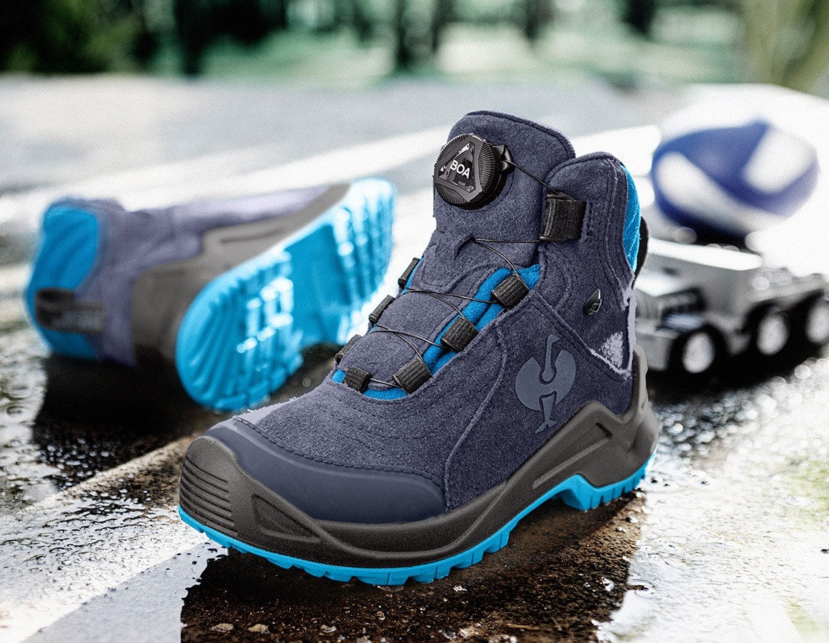 Main action image Allround shoes e.s. Apate II mid, children's navy/atoll