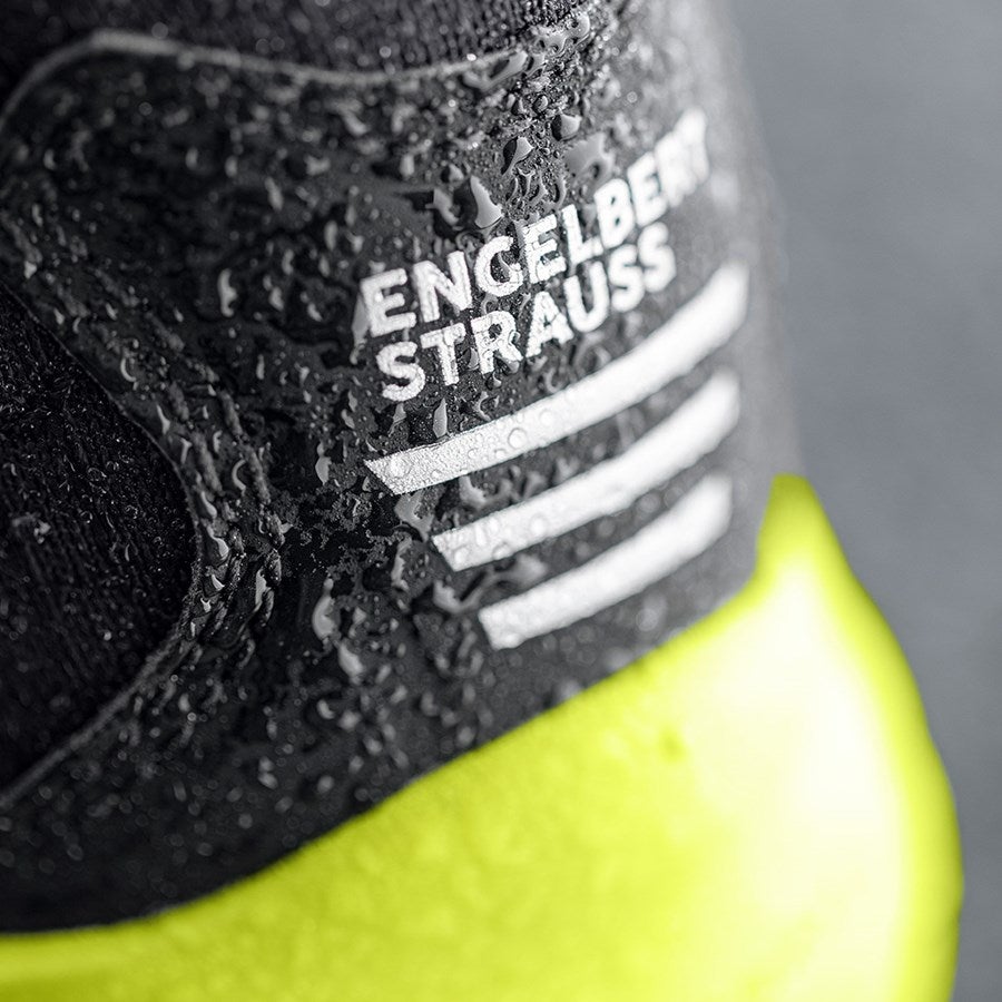 Detailed image Allround shoes e.s. Corvids II, children's black/high-vis yellow