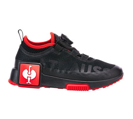 Primary image Allround shoes e.s. Etosha, children's black/straussred