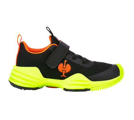 Primary image Allround shoes e.s. Porto, children's black/high-vis yellow/high-vis orange