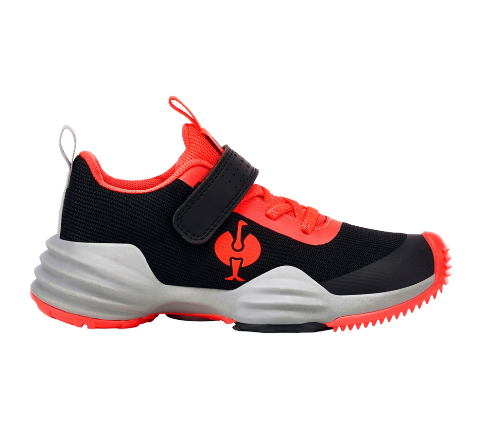 Primary image Allround shoes e.s. Porto, children's black/high-vis red