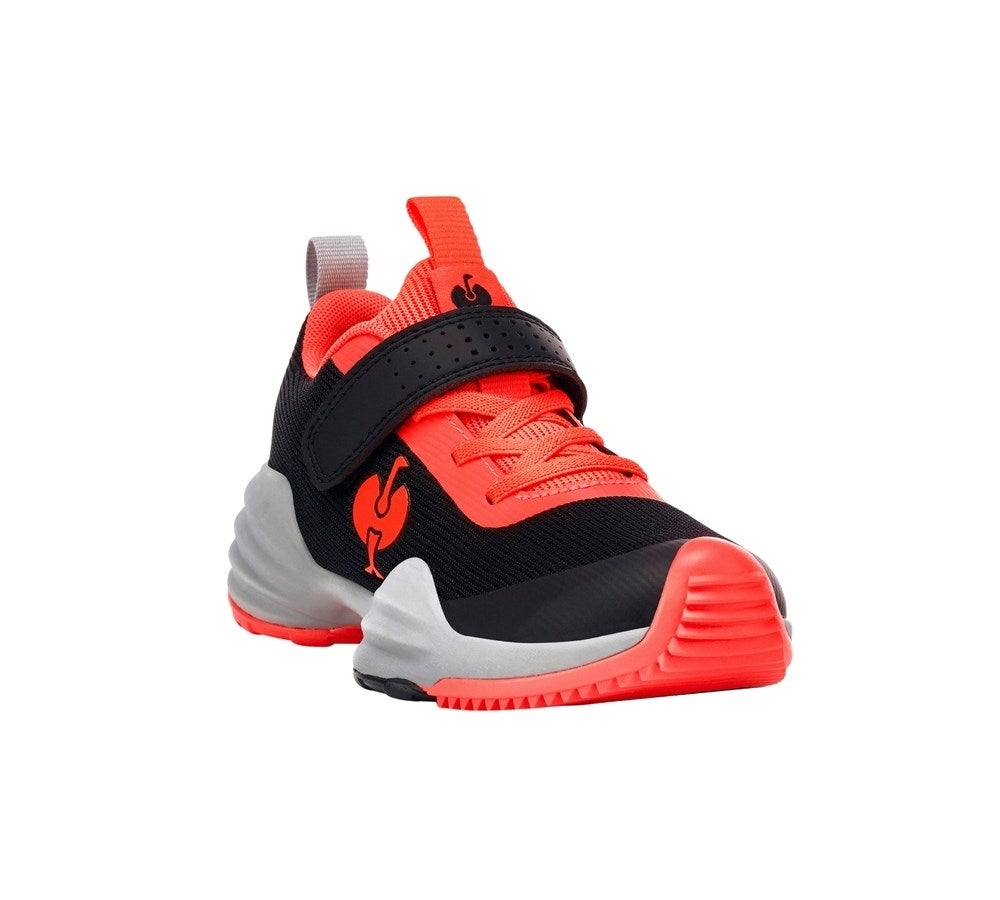 Secondary image Allround shoes e.s. Porto low, children's black/high-vis red