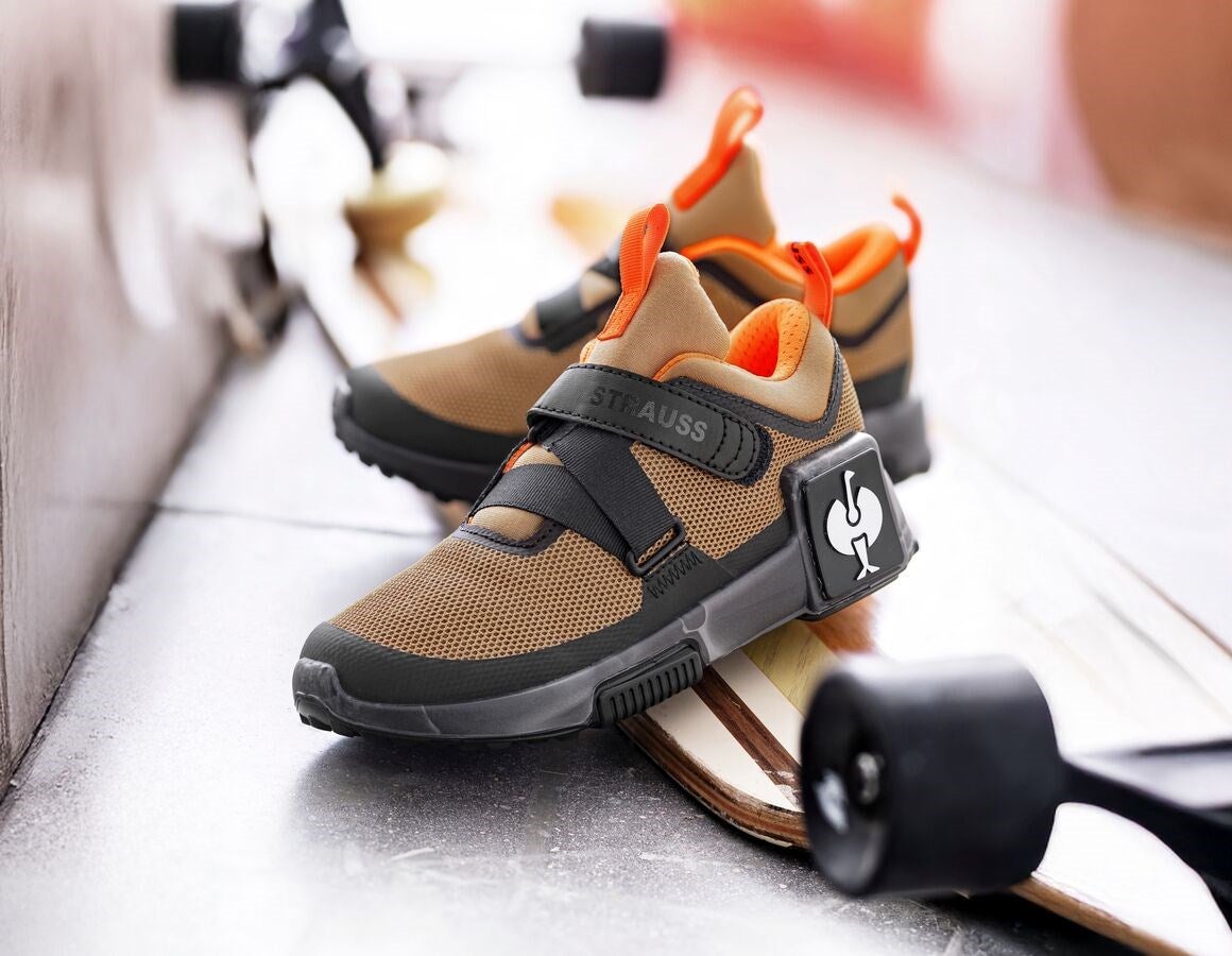 Main action image Allround shoes e.s. Shreveport low, children's almondbrown