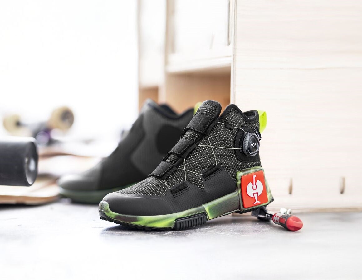 Main action image Allround shoes e.s. Toowoomba, children's black/high-vis yellow
