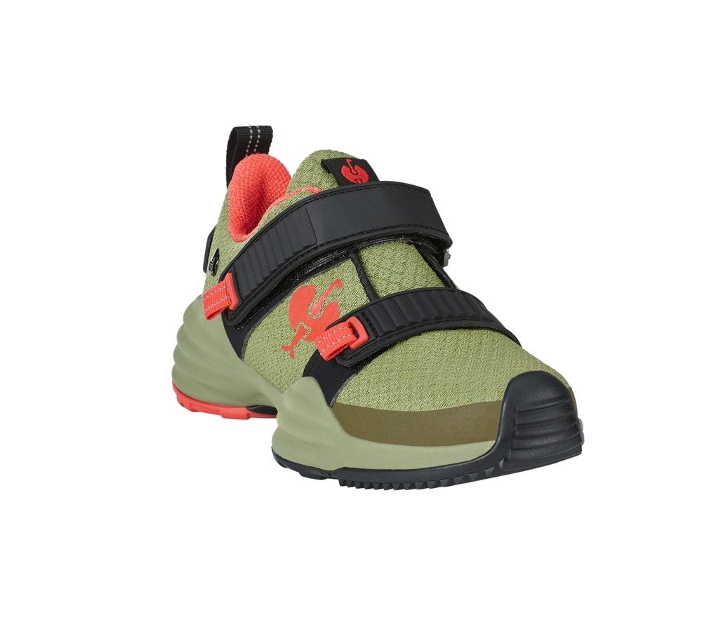 Secondary image Allround shoes e.s. Waza, children's palegreen/solarred