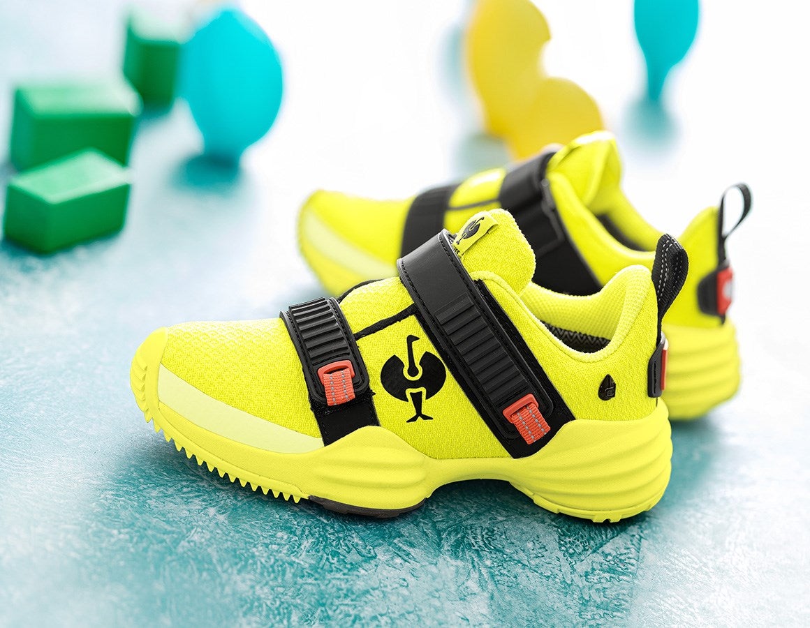 Main action image Allround shoes e.s. Waza, children's acid yellow/black
