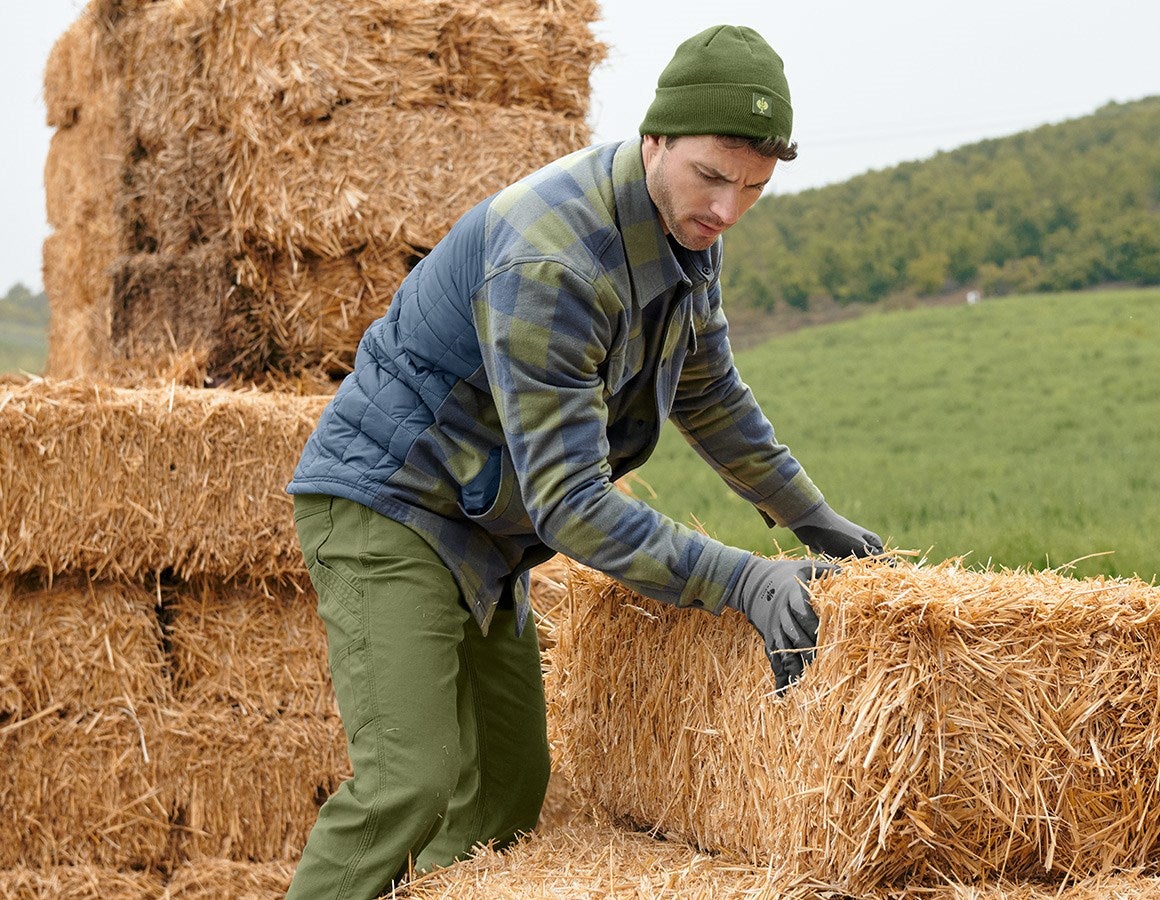 Additional image 4 Allseason check shirt e.s.iconic mountaingreen/oxidblue