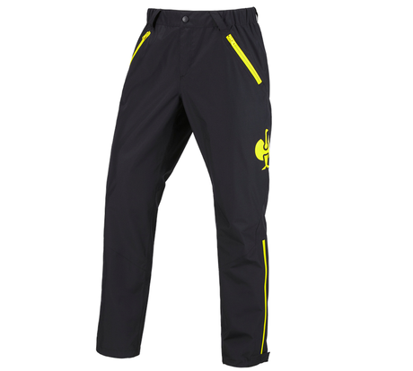 Primary image All weather trousers e.s.trail black/acid yellow