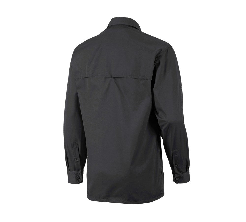 Secondary image Work shirt e.s.classic, long sleeve black