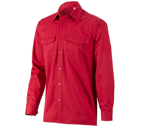 Primary image Work shirt e.s.classic, long sleeve red