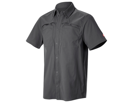 Primary image Work shirt e.s.t:aktik, short sleeved carbongrey