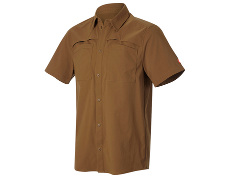Primary image Work shirt e.s.t:aktik, short sleeved desertbrown