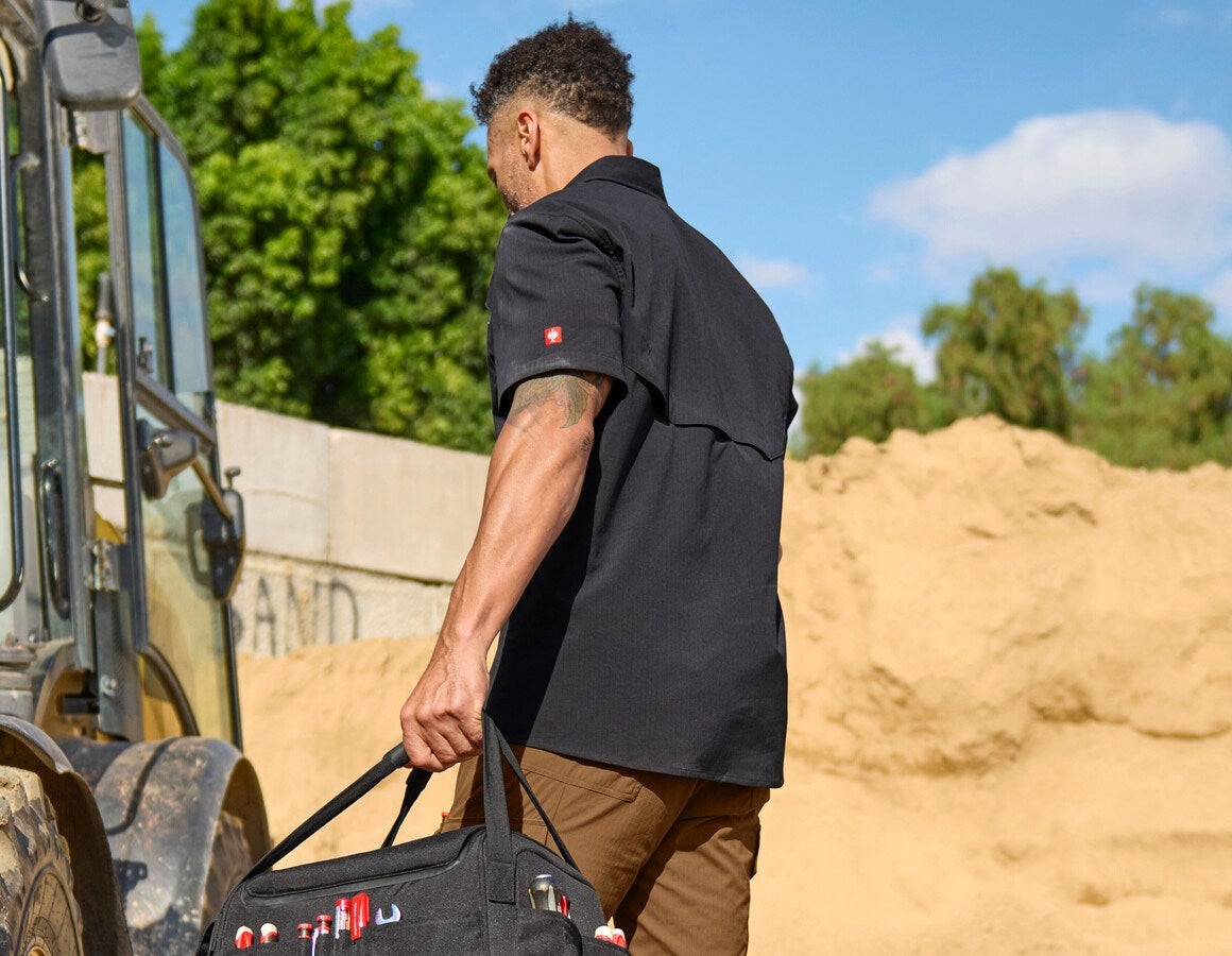 Additional image 1 Work shirt e.s.t:aktik, short sleeved black