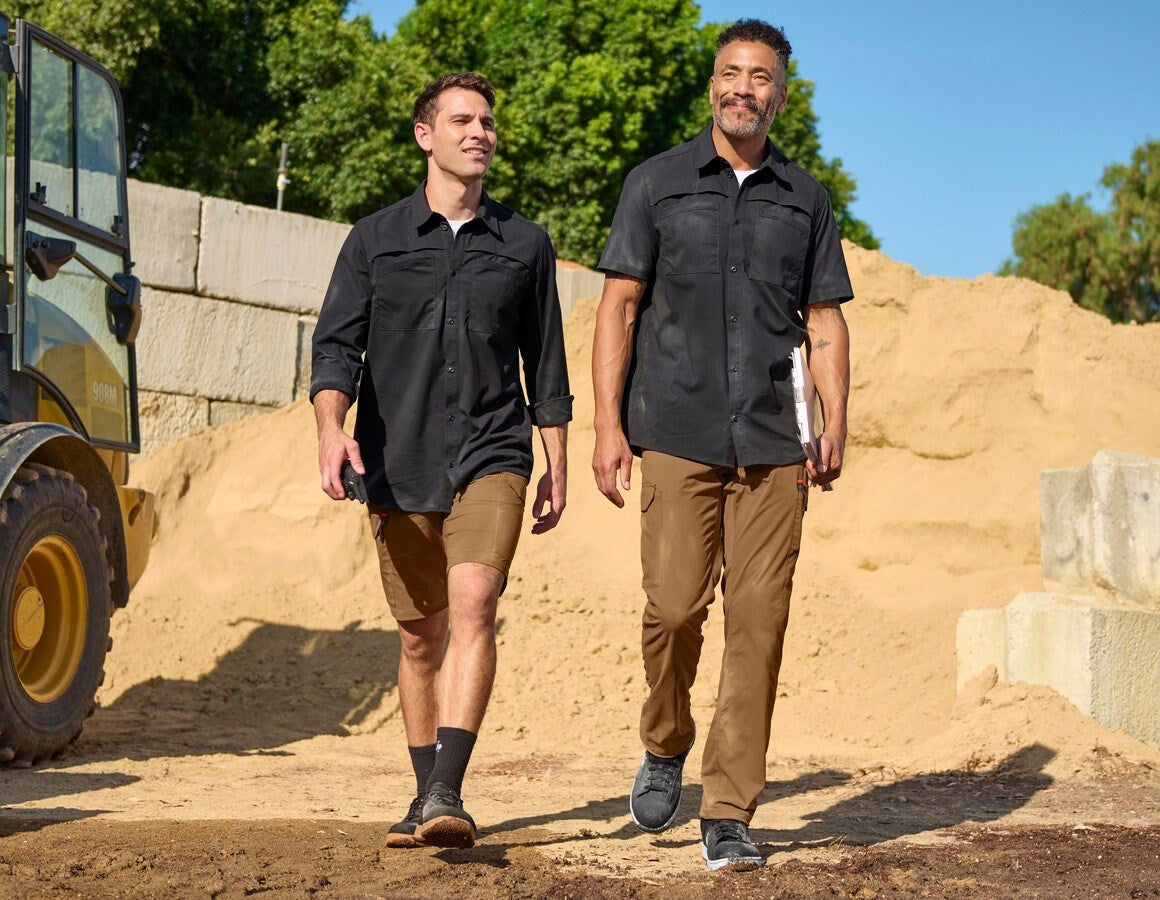 Additional image 3 Work shirt e.s.t:aktik, short sleeved black