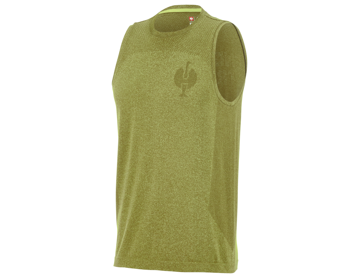 Primary image Athletics-shirt seamless e.s.trail junipergreen melange