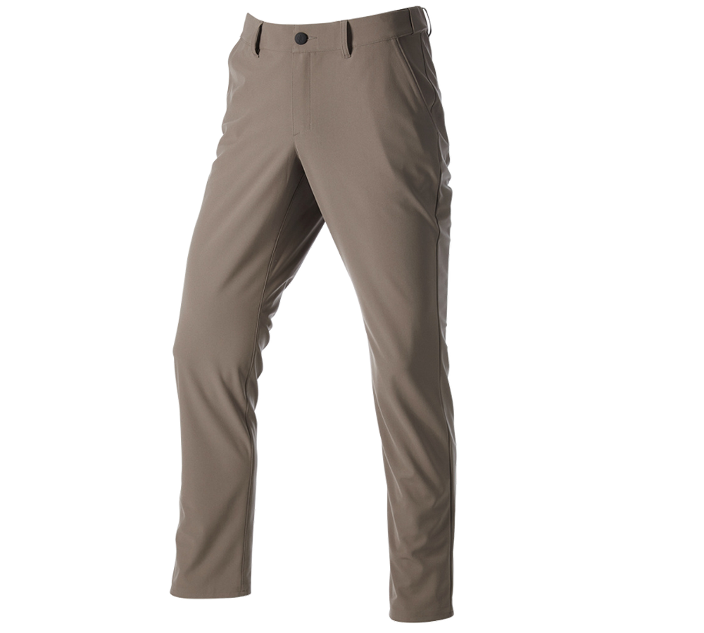 Primary image Trousers Chino e.s.work&travel umbrabrown