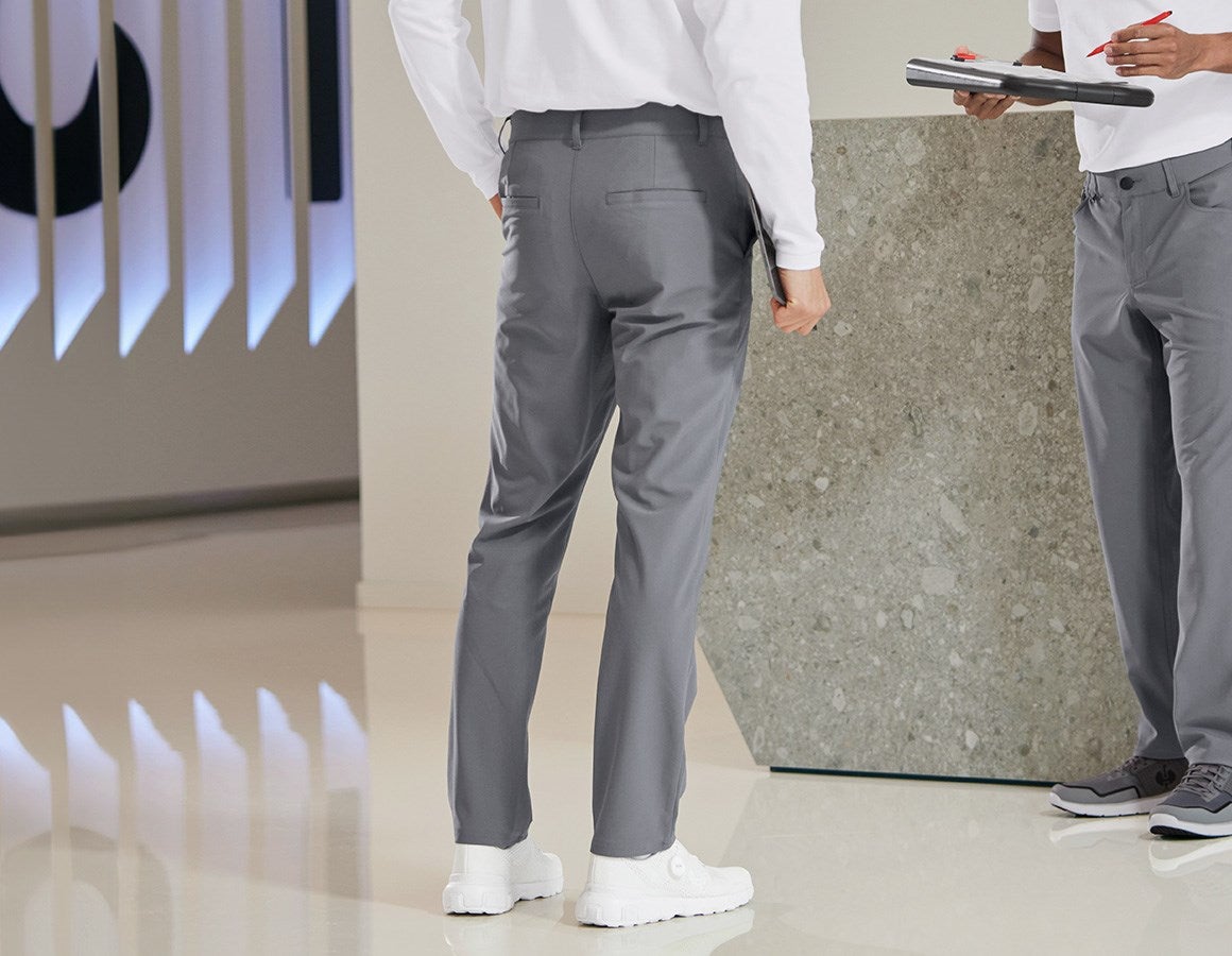 Additional image 3 Trousers Chino e.s.work&travel basaltgrey
