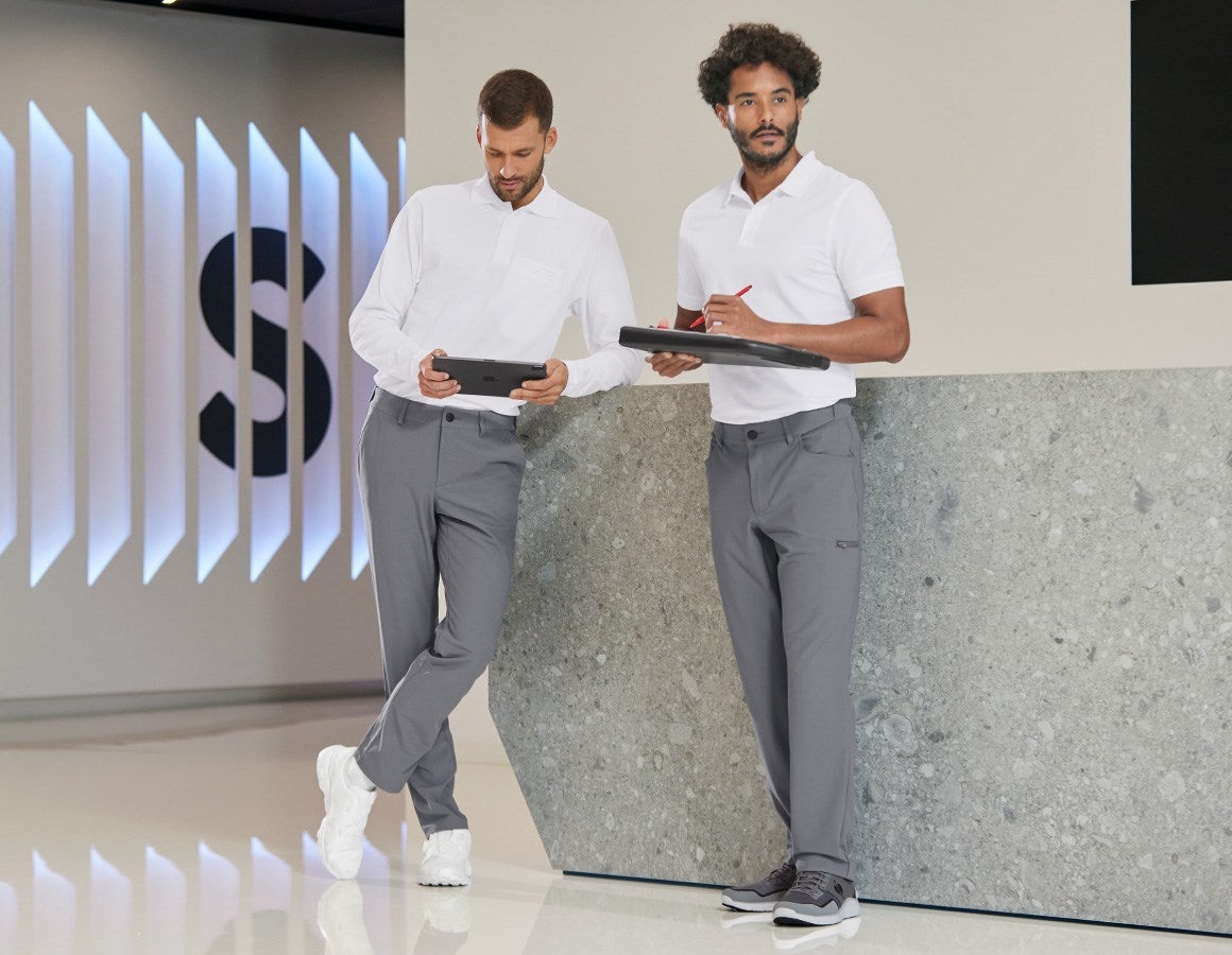 Additional image 4 Trousers Chino e.s.work&travel basaltgrey