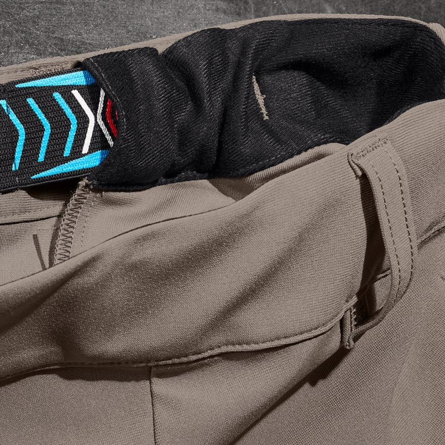 Detailed image Trousers Chino e.s.work&travel umbrabrown