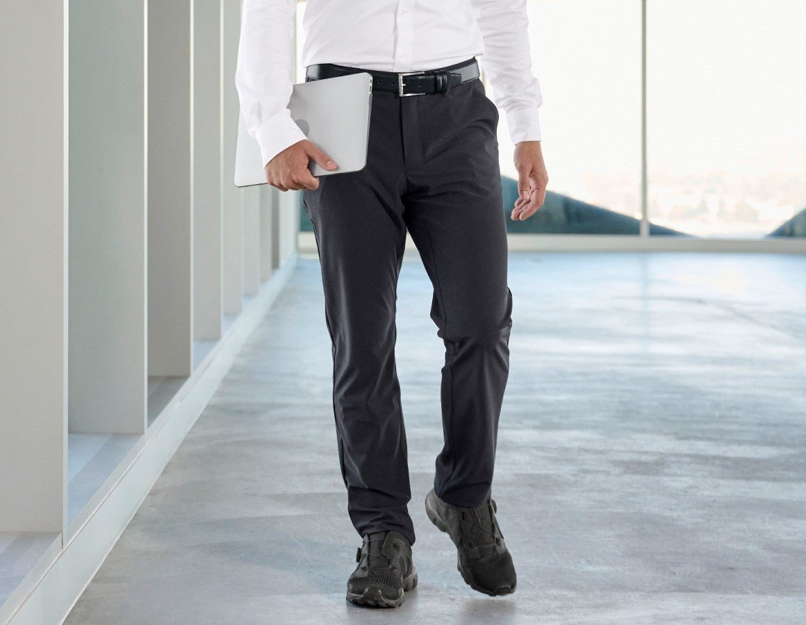 Main action image Trousers Chino e.s.work&travel black