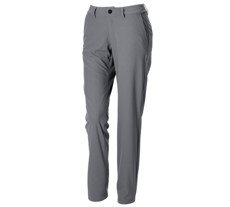Primary image Trousers Chino e.s.work&travel, ladies’ basaltgrey
