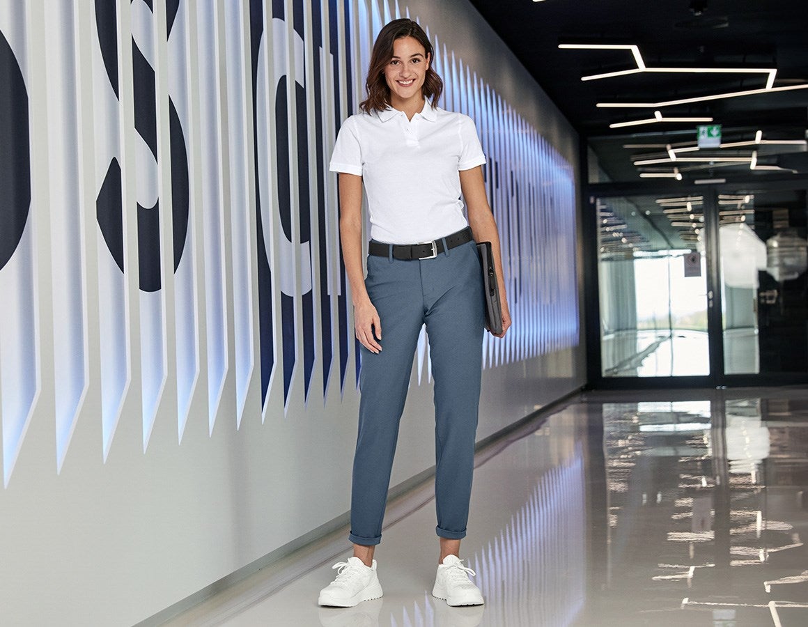 Additional image 4 Trousers Chino e.s.work&travel, ladies’ ironblue